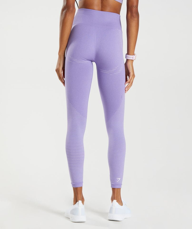 Legginsy Gymshark Vital Seamless 2.0 Damskie Lawenda | PL 486UHR